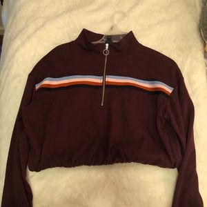Cropped sweatshirt